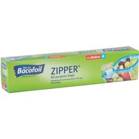 Pack of 12 Bacofoil Medium Zipper Food Bags