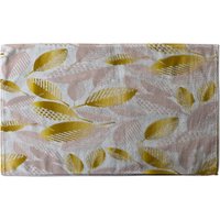 Pastel Rose And Gold Autumn Stylish KitchenTowel - Gold
