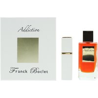 Franck Boclet Addiction 2 Piece Eau De Parfum 100ml Gift Set For Her - White