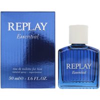 Replay Essential For Him Eau de Toilette 50ml - Blue
