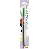 Pentel Arts Colour Brush Pen - Watercolour Brush - XGFL - Green