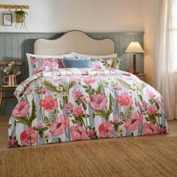 Poppy Trail Reversible Duvet Cover Set - Multicoloured / King