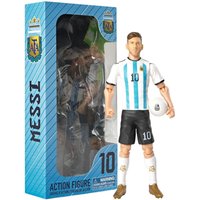 Messi Argentina Fully Articulated Figurine - White