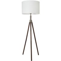 Colson Wooden Tripod Floor Lamp - Natural