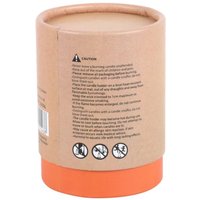 Ghostly Vanilla Candle Vegan 25 Hour Halloween Fragrance - Brown