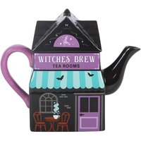 Witches Brew Tea Room Teapot - Black
