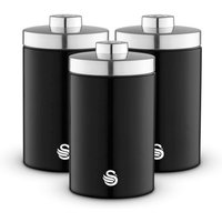 Townhouse Set of 3 Canisters - Cream