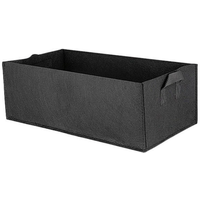 Reusable Planter Grow Bag - Black / Medium