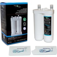FilterLogic Fridge Water Filter compatible with Frigidaire PureSource II - White