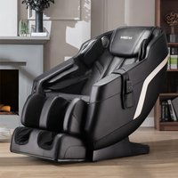 Livingandhome, Weightless Full Body Kneading Massage Chair with Smart Control - Black Livingandhome, Weightless Full Body Kneading Massage Chair with Smart Control - Black