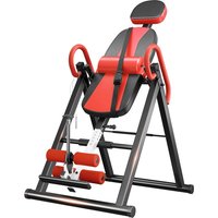 STACCATOAS, Foldable Inversion Table with Triple Safety Lock - Red+Black STACCATOAS, Foldable Inversion Table with Triple Safety Lock - Red+Black