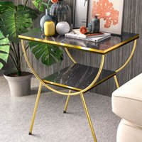 Woohoo Furniture, Set of 4 Walnut Tables - Brown Woohoo Furniture, Set of 4 Walnut Tables - Brown