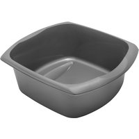 Addis Large Rectangular Washing Up Bowl - Metallic