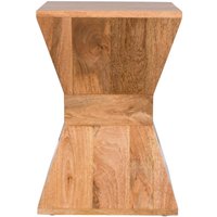 Side Table Light Oak Finish - Brown