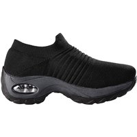 Breathable Lightweight Sneakers - Black / EU 39 / UK 5.5
