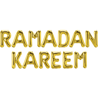 Ramadan Kareem Foil Balloons G - Gold