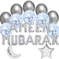 Balloon Bundle Ameen - Silver