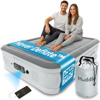 Huddle Never Deflate Air Bed Double - grey