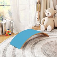 AIYAPLAY Wooden Balance Board with Felt - Blue