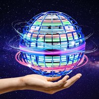 Magic Flying Orb Ball Toy with RGB Lights - Blue