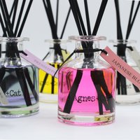 Provence Reed Diffuser, Fresh Herbal Amber Scent - Grey