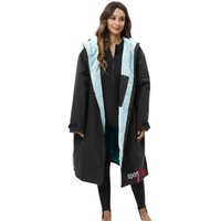 Thick Double Layered Insulation Jacket - Blue / M