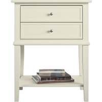 Franklin Accent Table - White / 71.8cm