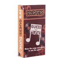 Seventies Guess That Tune Music Quiz Game - Brown