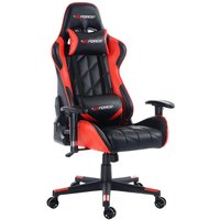 Pro GT Reclining Sports Racing Gaming Chair - Red