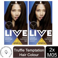 Schwarzkopf Live Colour Moisture M05 Truffle Temptation Permanent HairDye - Buy2 - M05 Truffle Temptation / 2
