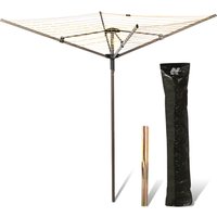 Rotary Washing Line - Yellow