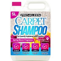 Carpet Cleaning Solution Upholstery Shampoo Spring Bloom - Pink / 5kg