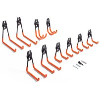 Wall Mounted Tool Hooks - Orange