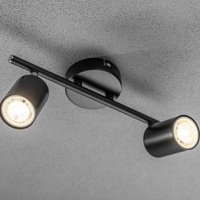 CGC JACK Black GU10 Adjustable Ceiling Spot Light - Black / 30cm / 700