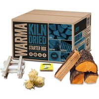 Warma Kiln Dried Firewood Starter Box - Brown