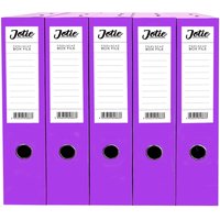 Jotie Box Files Sets of 5 - Purple