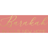 Luxury Foiled Greeting Card Barakah - Red