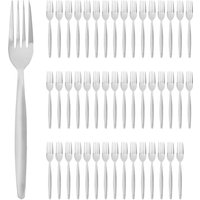 Stainless Steel Dinner Forks - Silver / 48