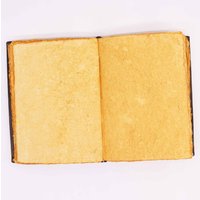 Heafty Tan Book Zinc Rose Decor 200 Deckle Edges Pages - Brown