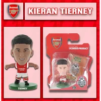 SoccerStarz Arsenal Kieran Tierney-Home Kit Classic Kit 5cm Figure - Red