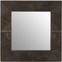 Komo Wall Mirror - Brown