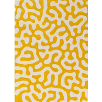 The Rugs Joli Collection Abstract Pattern Soft and Dense Pile Living Room and Bedroom Floor Rug