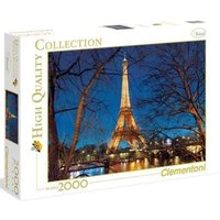 Paris Eiffel Tower 2000 Piece Puzzle - White