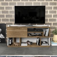 Raca TV Unit - Oud and White