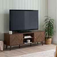 Herringford Large TV Unit - Walnut