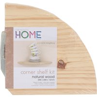Wooden Corner Shelf