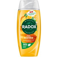 Radox Mineral Therapy Shower Gel Feel Revived Mandarin & Apricot Scent, 225ml - 1
