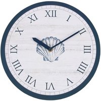 Nautical Inspired Wall Clock - White