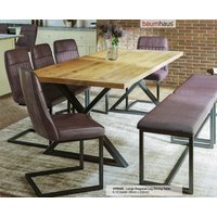 Baumhaus, Urban Elegance - Reclaimed Table LARGE 6-10 seater - Rustic Brown Baumhaus, Urban Elegance - Reclaimed Table LARGE 6-10 seater - Rustic Brown