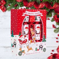 RSW, 10 Family Christmas Crackers Santa and Reindeer Red Cracker 12 Inch - Red & White RSW, 10 Family Christmas Crackers Santa and Reindeer Red Cracker 12 Inch - Red & White